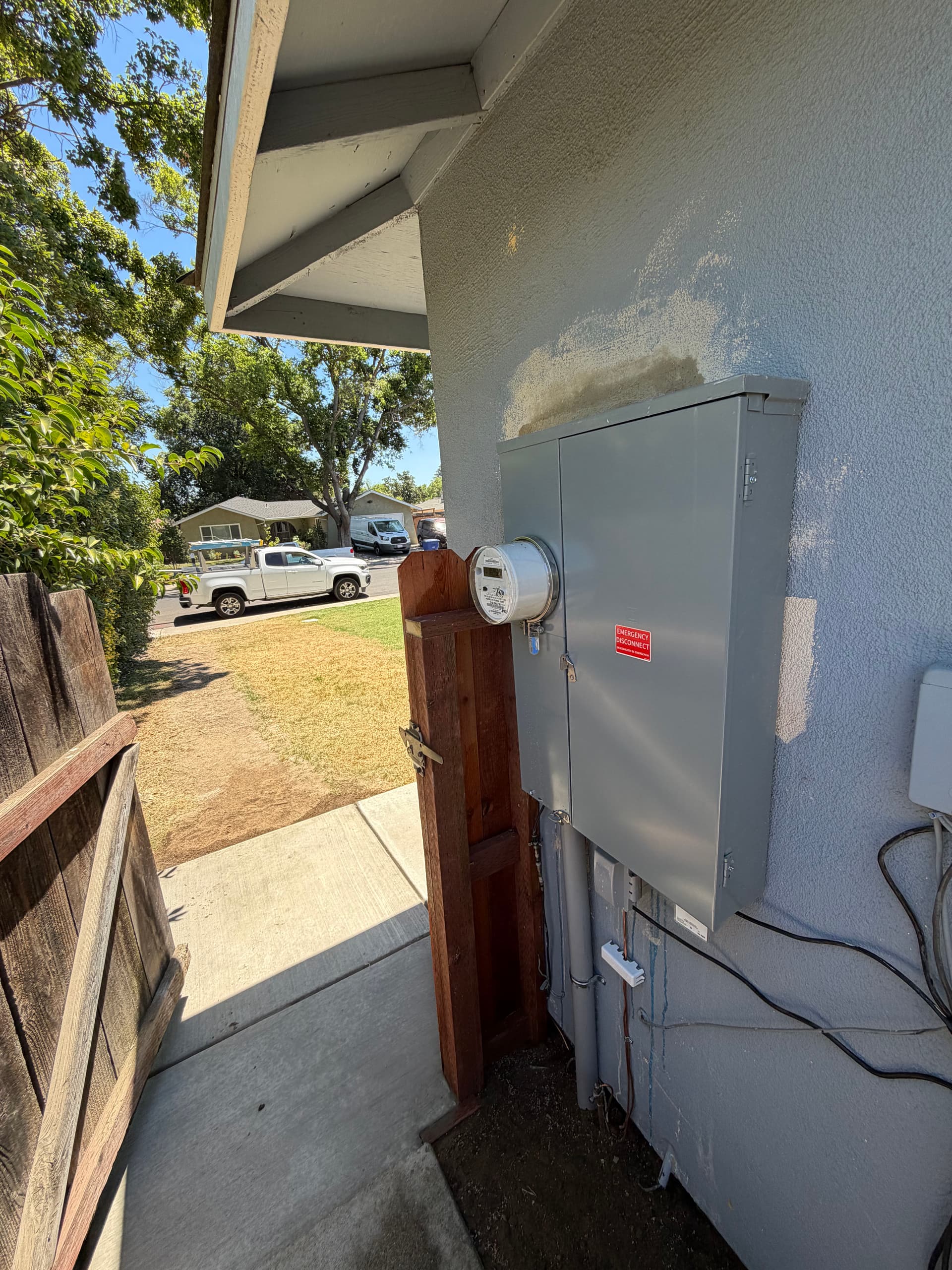 100 to 200 Amp Panel Upgrade With Full Trenching image