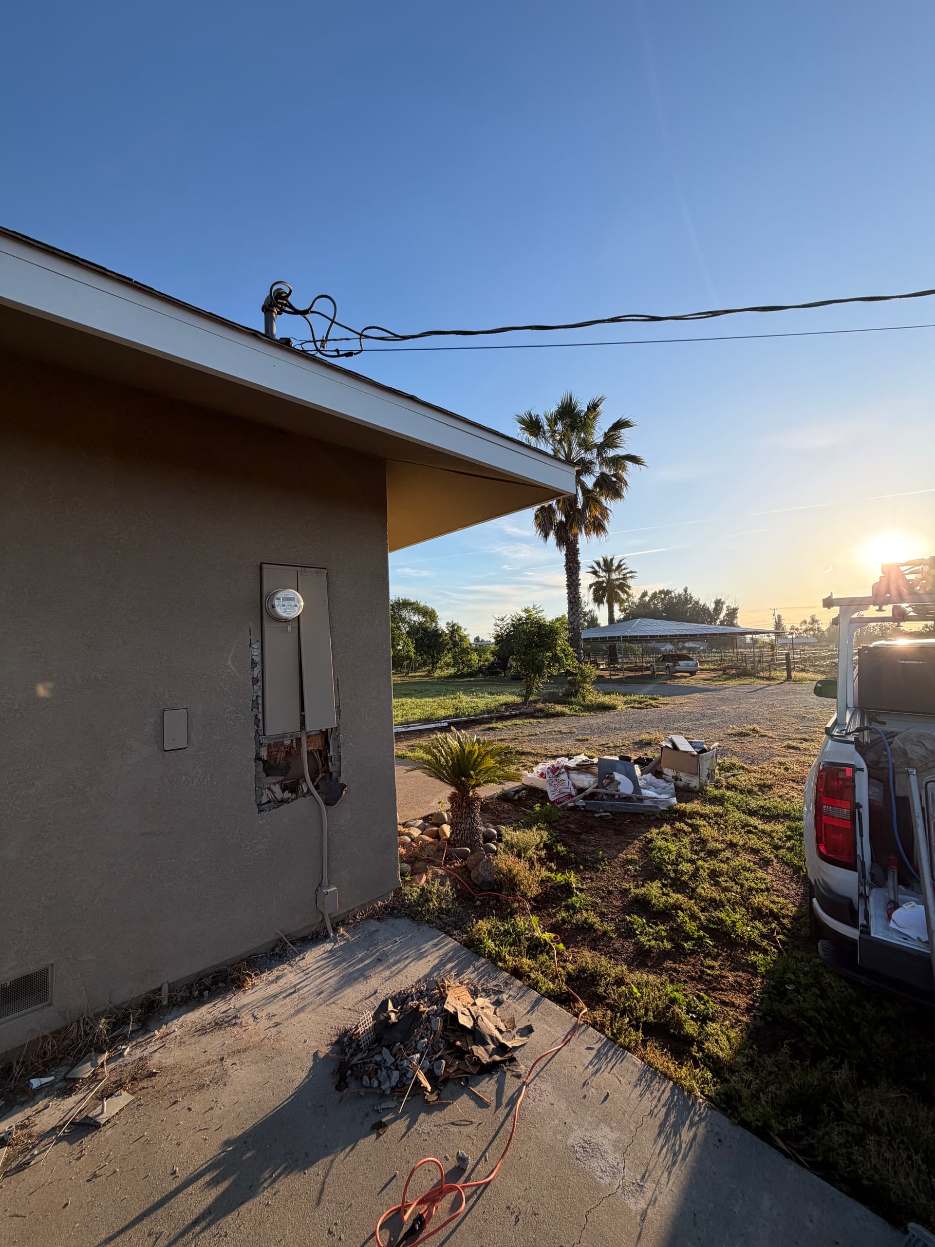 Gallery photos for 200 Amp Panel Upgrade and Whole Home Surge Protection in Oakdale CA: Image #2