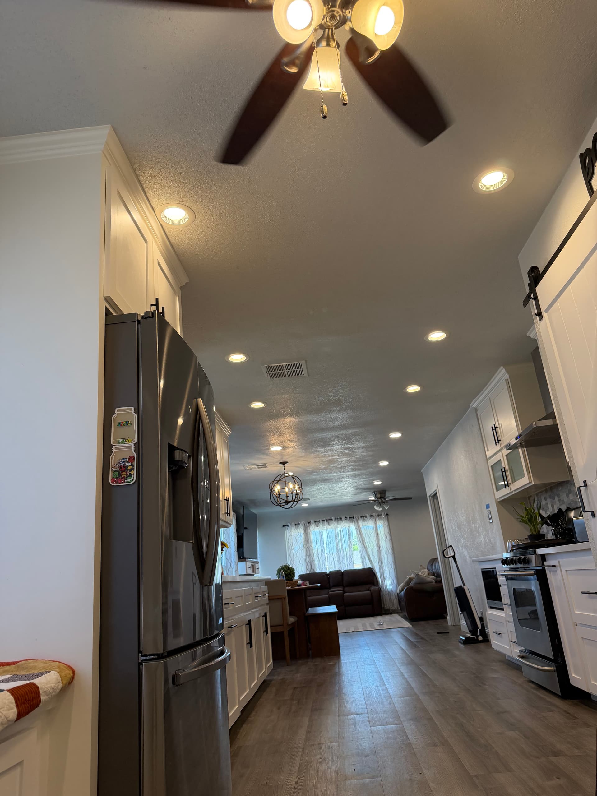 Gallery photos for Firebaugh Home Lighting Upgrade That Changed the Whole Feel: Image #1