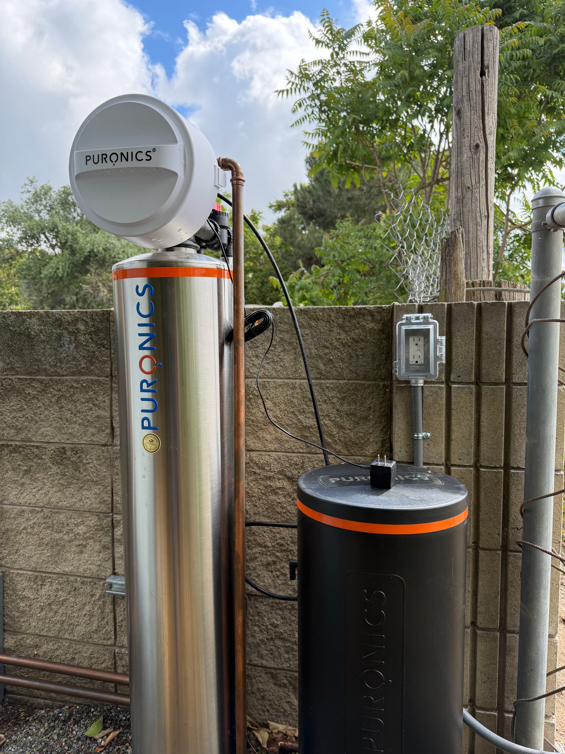 Outdoor Wet-Rated Outlet Install for Water Softener in Modesto image