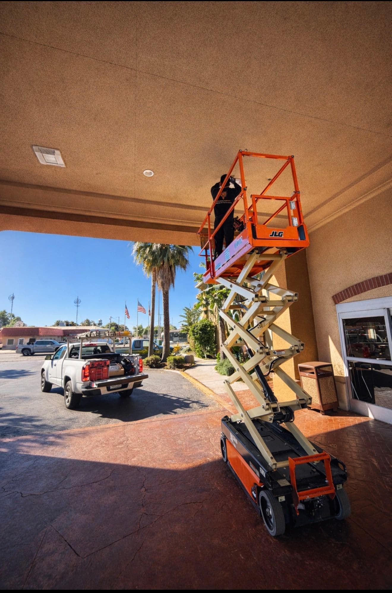 Project Commercial Lighting Installation at La Quinta Hotel in Los Banos image