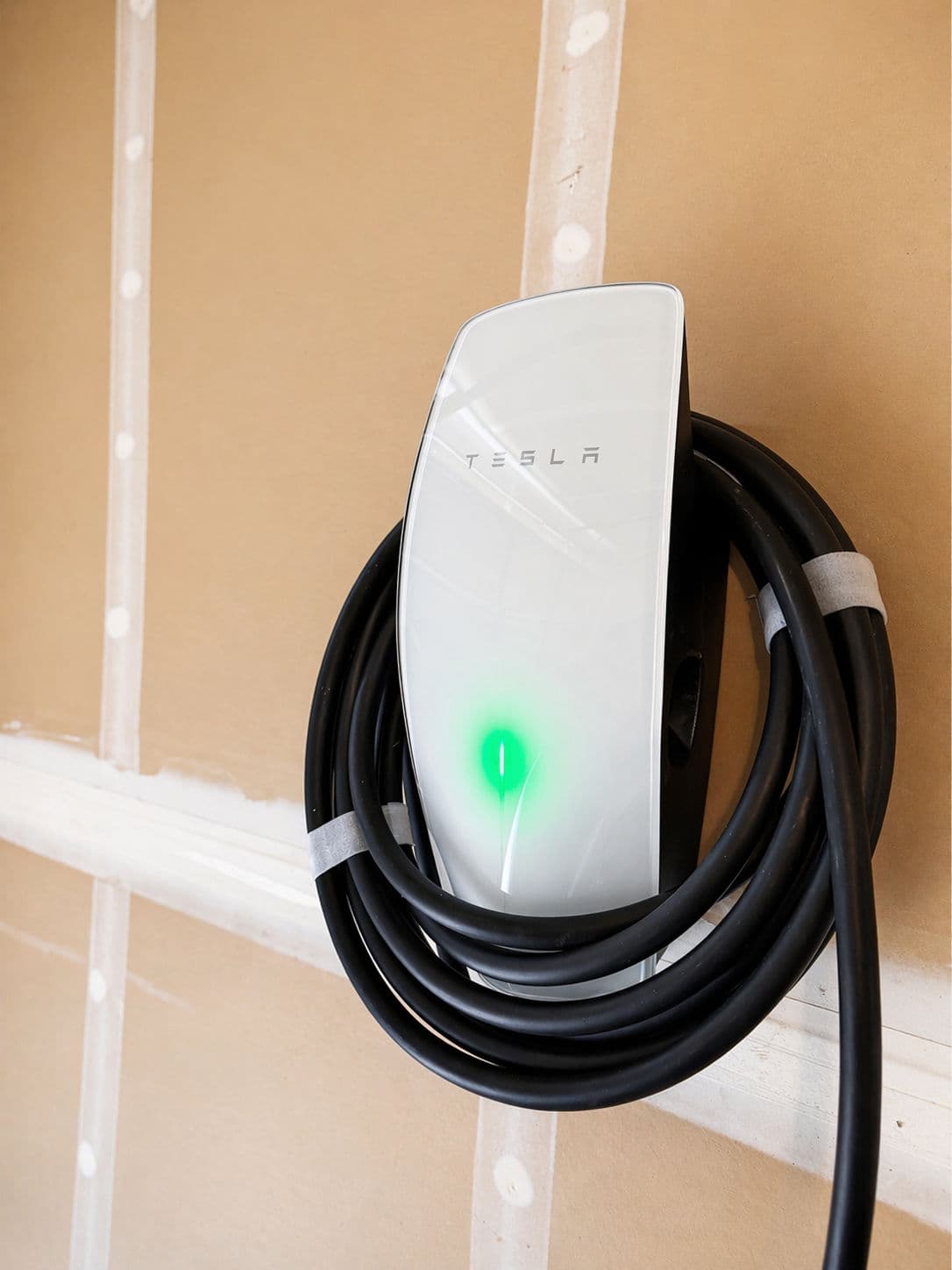 Tesla Home EV charger installed in atwater ca image