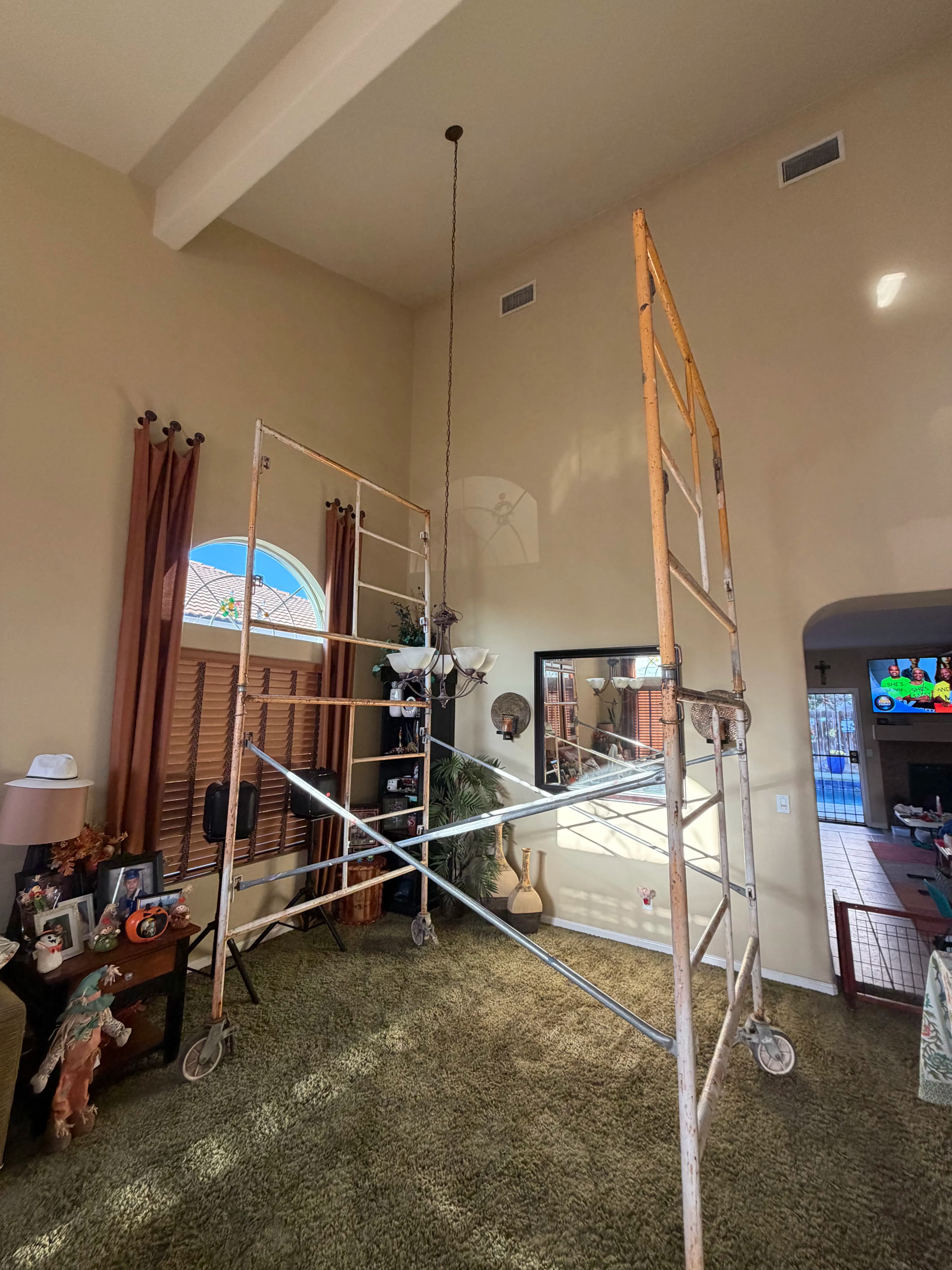 Project Ceiling Fan Install on a 20-Foot Vaulted Ceiling image