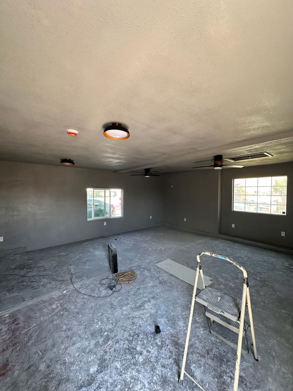 Gallery photos for Innovative Garage Remodel with Modern Lighting: Image #1