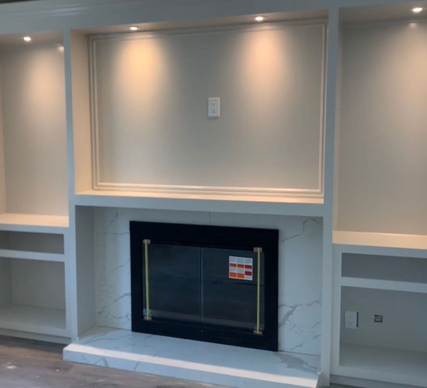 Fireplace Lighting Install in Patterson CA