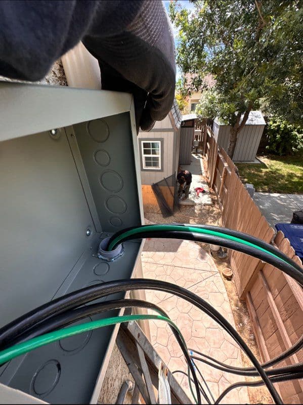 Gallery photos for Expert Panel Upgrade for Safe Backyard Power: Image #1