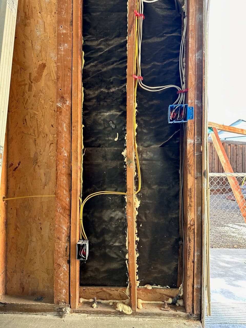 Gallery photos for Safe Secure Garage Remodel Electrical Wiring Upgrade: Image #1