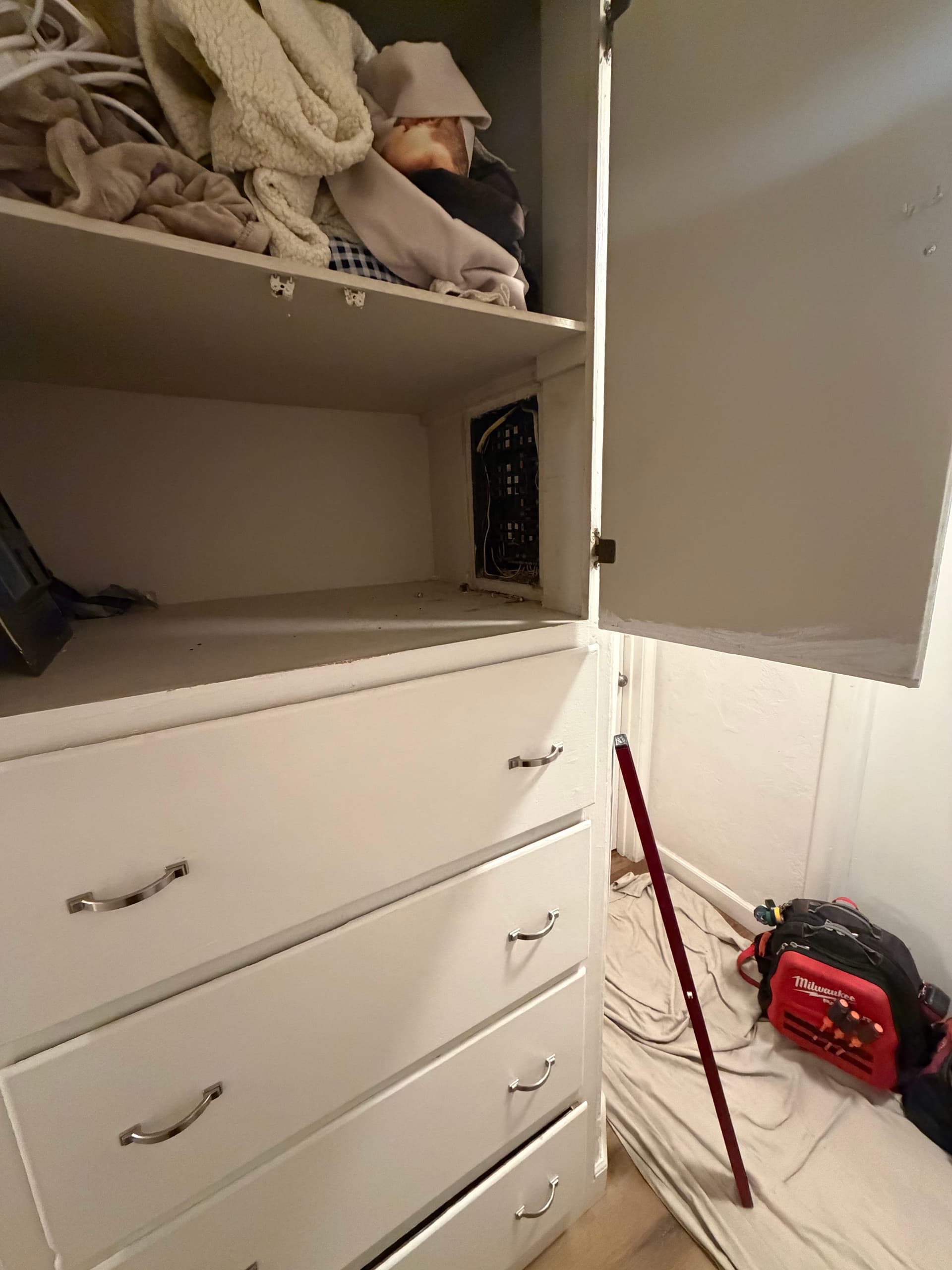 Gallery photos for Subpanel Relocation Done Right - From Hidden Closet to Code-Compliant Access: Image #1
