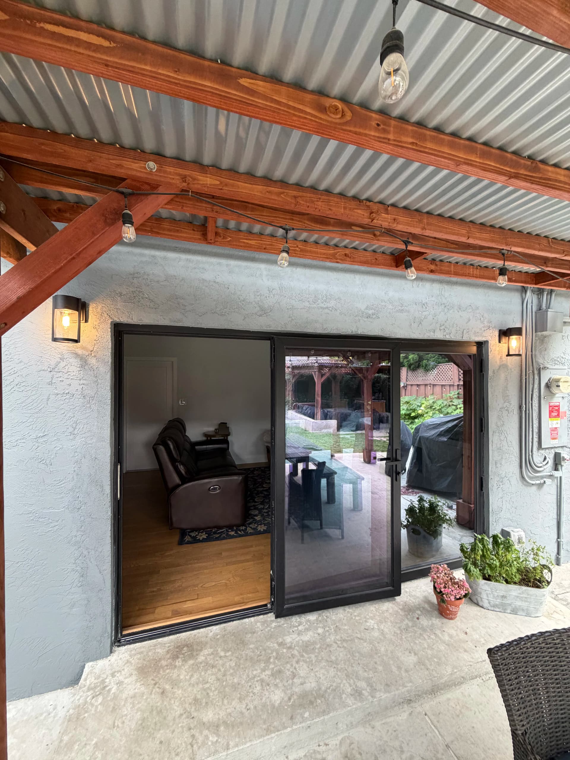 Outdoor Patio Lighting Installation in San Jose image